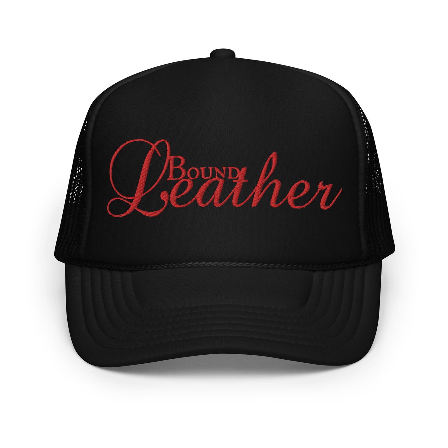 BOUND LEATHER LOGO HAT