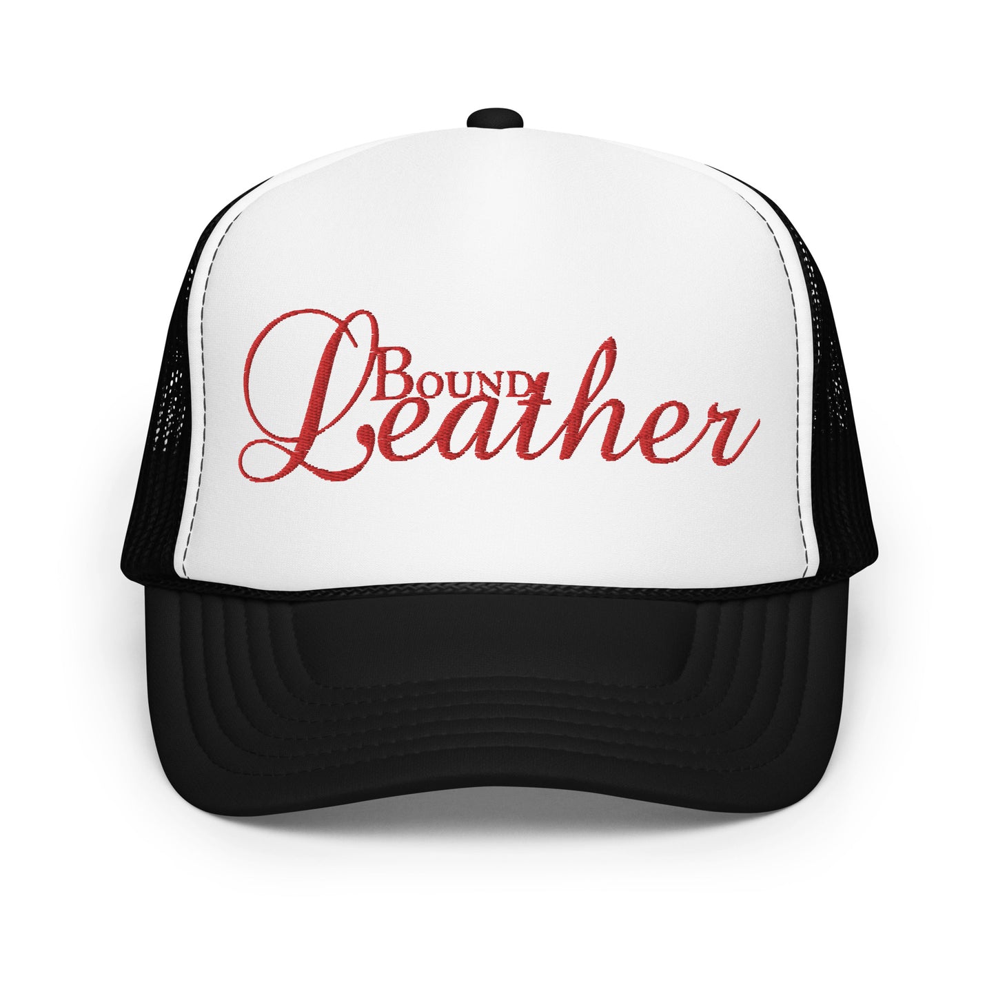 BOUND LEATHER LOGO HAT
