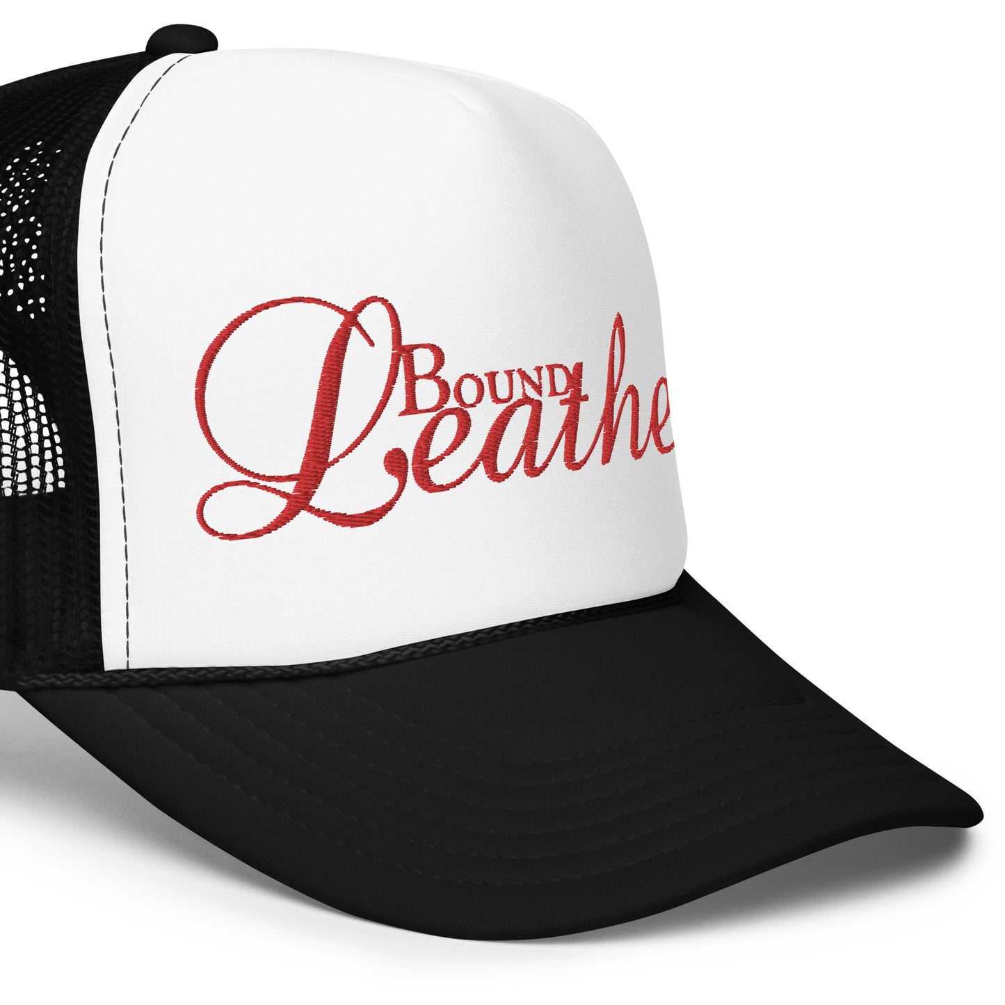 BOUND LEATHER LOGO HAT
