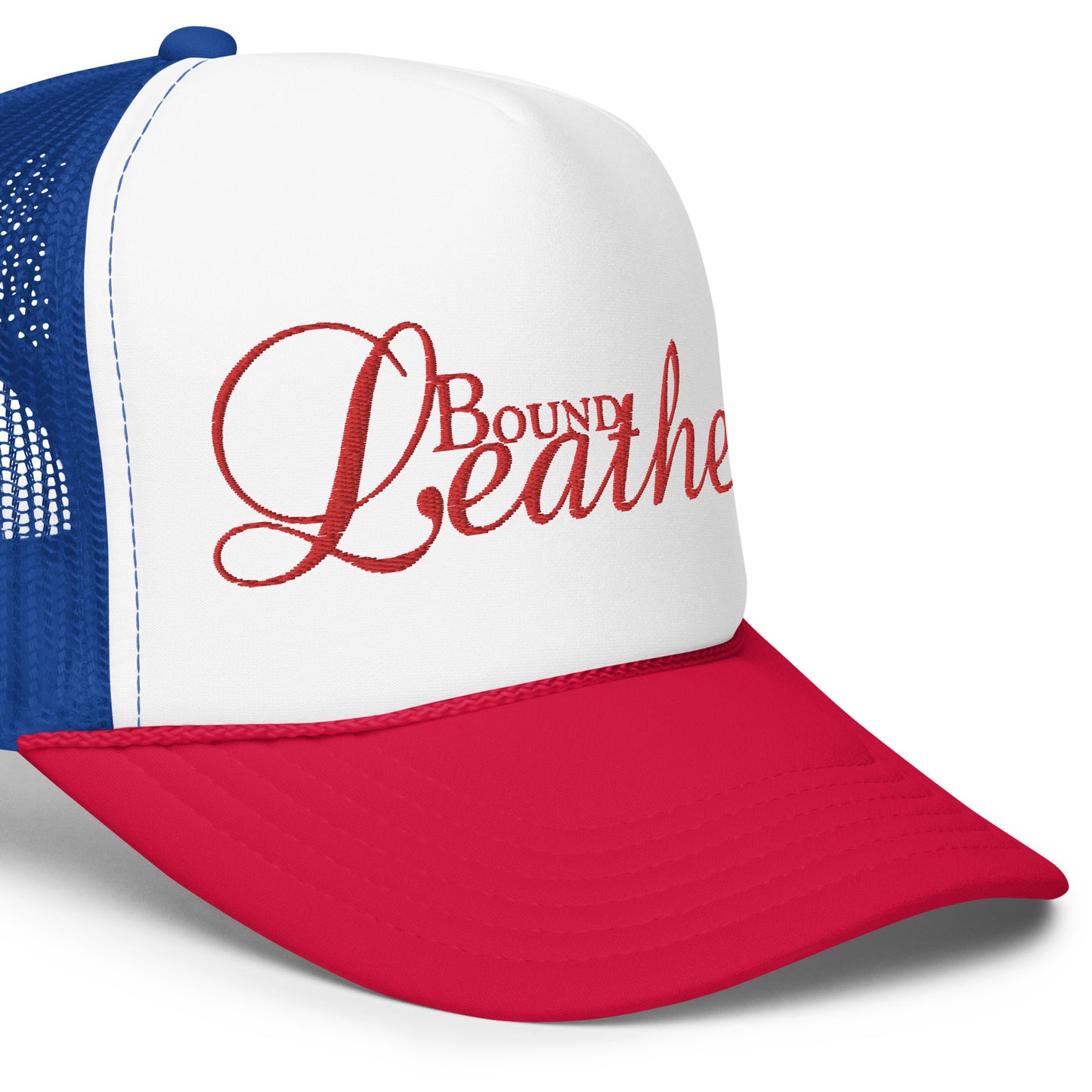 BOUND LEATHER LOGO HAT